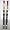 Used Salomon X-Wing Fury Jr. Kids Snow Skis with Salomon TZ5 Binding 110cm A