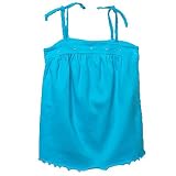 Little Girls Shirt TURQUOISE Halter Top ALLURA Girl 4-6X