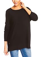 SO CACHEMERE Jersey Daisy (Negro)