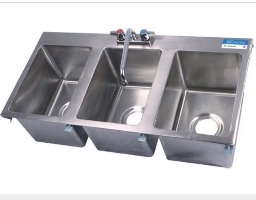 Where To Buy Stainless Steel Commercial 3 Three Compartment Drop