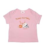 Infant / Baby NCAA Texas Longhorns My First Tee T-Shirt - Pink (Size: 6/9)