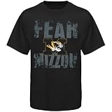 Missouri Tigers Black Fear Mizzou Vintage T-shirt