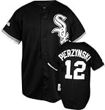 Men`s Chicago White Sox #12 A.J. Pierzynski Alternate Replica Jersey