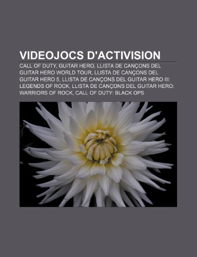 Videojocs D'activision: Call Of Duty, Guitar Hero, Llista De Can Ons Del Guitar Hero World Tour, Llista De Can Ons Del Guitar Hero 5 Picture