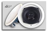 Acoustic Audio R191 Pair 5.25 2-Way Home In-Wall/Ceiling Speakers