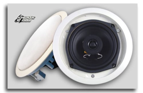 Pair New In Wall Ceiling Speaker Acoustic Audio 191 NR