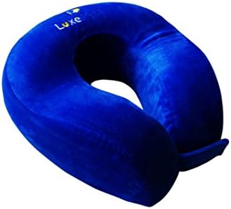 BEST Luxurious Travel Pillow with Premium Memory Foam offering OPTIMAL FIRMNESS &amp; THICKNESS providing ULTIMATE Head and Neck Support and Comfort. Comes with Plush Velvet Cover and Easy Velcro Fastener