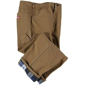 Dickies Flannel Lined Duck Carpenter Jean