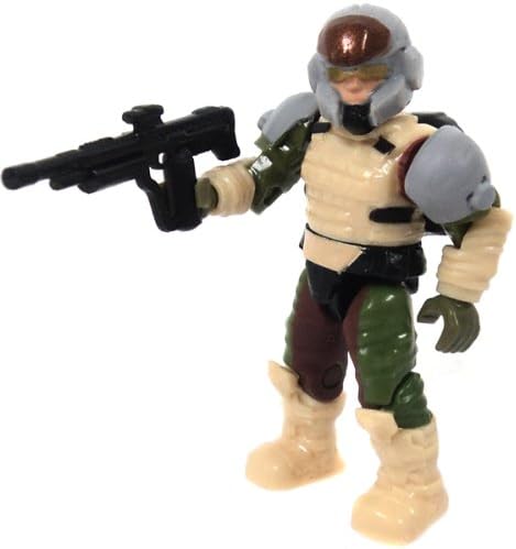 Halo Wars Mega Bloks LOOSE Mini Figure UNSC Suburban Marine with DMR