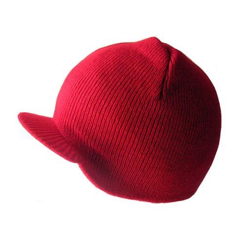 Cuffless Beanie Visor Jeep Cap