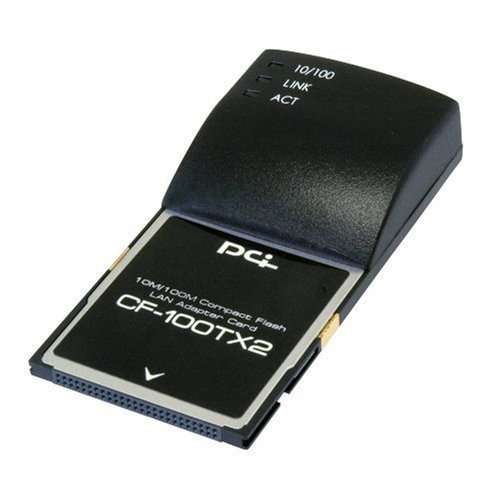 PLANEX 10M/100MコンパクトフラッシュLANアダプタ CF-100TX2
