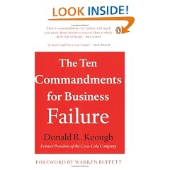 The Ten Commandments for Business Failure