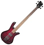 SPECTOR PRO SERIES LEGEND 4 CLASSIC RED FRETLESS ELECTRIC BASS GUITAR