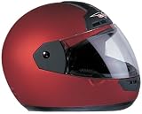 NEW VCAN MAX603 Full Face Motorcycle Helmet Flat Burgandy M