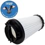 HQRP Washable Hepa Filter for Dirt Devil F2 / 470880, 3-SFA115-00X / 3SFA115-00X / 3SFA11500X Replacement + HQRP Coaster