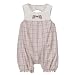 Newborn Girls' Lullaby Club® Plaid Woven Bubble 1-pc. Playsuit - Pink