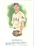 2010 Topps Allen & Ginter Baseball Card # 254 Rich Harden - Texas Rangers&Acirc;&nbsp;- MLB Trading Card in Screwdown Case