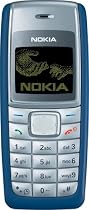 Nokia 1110i Telefon mobil DualBand GSM 900/1800 blau