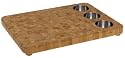Totally Bamboo Butcher Block 3 Prep Board Honey