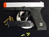 HFC G17 Black/Silver HW Spring Airsoft Gun