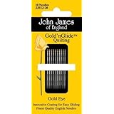 John James Gold'n Glide Quilting Needles-Size 9