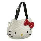Loungefly Hello Kitty White Quilted Face Bag