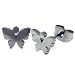 Jewelry : Butterfly Stud Earrings
