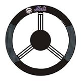 Fremont Die CSY-2324568521 New York Mets MLB Mesh Steering Wheel Cover
