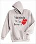 "Virginia is for Lovers" Hoody Hoodie Sweatshirt