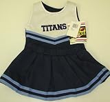 Tennessee Titans NFL Baby/Infant 2pc White Tank Cheerleader 18 mos