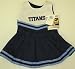Tennessee Titans NFL Baby/Infant 2pc White Tank Cheerleader 18 mos
