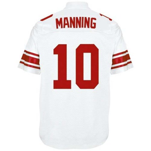 NEW York Giants #10 Eli Manning White Jerseys Authentic Football Jersey Size 48-56 (Please Select the Size When You Order, Can Do Drop Shipping)