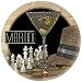 THIRSTYSTONE COASTER SET * MARTINI AND CHESS