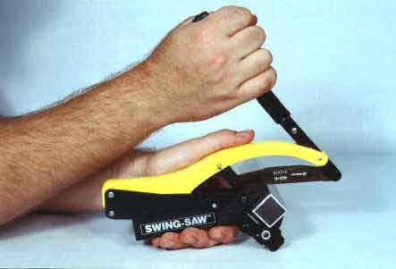 SW-130 SWING-SAW Portable Hack Saw & Vise Combo. Square - Cut up to 1-1/2