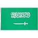 Saudi Arabia National Country Flag - 3 foot by 5 foot Polyester (New)