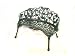 Kitchen & Housewares : Love Seat Garden Bench - Matte Green