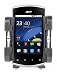 DURAGADGET Foam Padded Adjustable Mobile Phone Bike Holder For Acer Liquid Mini & neoTouch P300