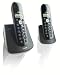 Philips CD1402B/02 Schnurloses DECT-Telefon inkl. Zusatzhörer und Ladeschale, vollständig vorkonfiguriert