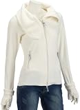 Bench Ladies Damen Fleecejacke FUNNEL NECK FLEECE, BLEA0021, whisper white, CR001, M