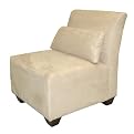 Microsuede Slipper Chair