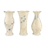 Classic Lenox Floral Bud Vases S/3