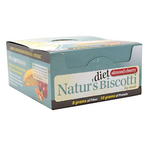 Angle Foods Naturs Diet Biscotti Cherry Almond 18 Bars