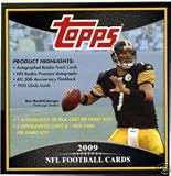 2009 Topps Football Jumbo HTA Box