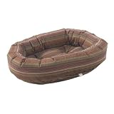 Bowsers Microvelvet Donut Dog Bed in Jester (Jester, Small (27in x 22in))