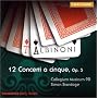 Albinoni: 12 Concerti a cinque Op 5 /Collegium Musicum 90 � Standage