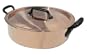 Mauviel M'Heritage M250C 6506.02 3.4-Quart Saut? Pan with Lid and Cast-Iron Handles