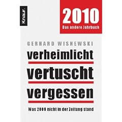 Verheimlicht - vertuscht - vergessen: Was 2009 nicht in der Zeitung stand