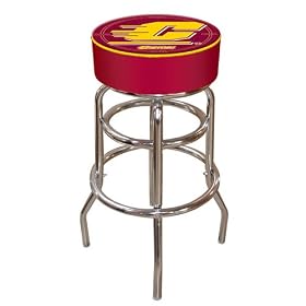 Central Michigan University Padded Bar Stool