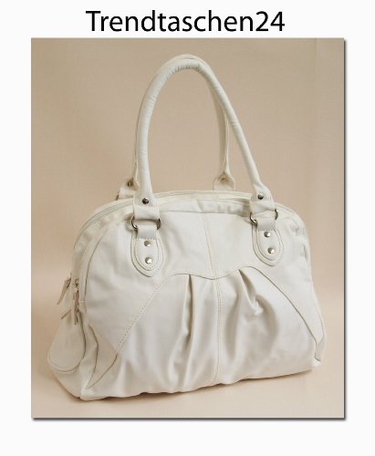 Exklusive & Elegante Handtasche Schultertasche Tasche Style by Enrico Benetti Wei&szlig; 44407*Aktuelle Kollektion 2010