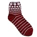 WINE & CREAM POLKA DOTTED VIA SPIGA LADIES SOCKS Image